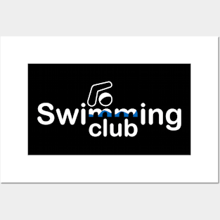 Swimming sport club Posters and Art